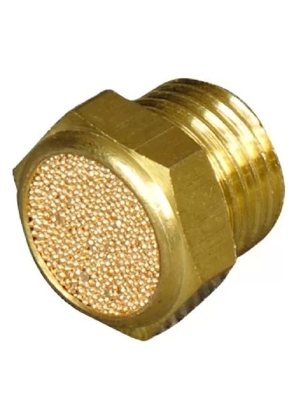 1 1/2" Sinter Bronz Susturucu Kısa Tip