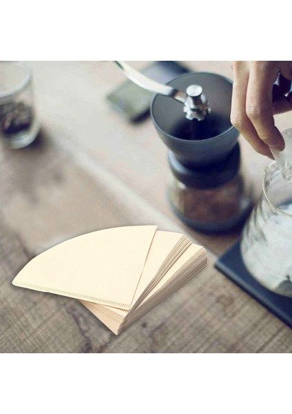 V60 Filtre Fincan Özel 102 Kahve Filtre Kağıdı Kahve Filtre Kağıtları Ağartılmamış Orijinal Ahşap Damla Kağıt Koni Şekli Kahve Araçları (Yurt Dışından) modelleri