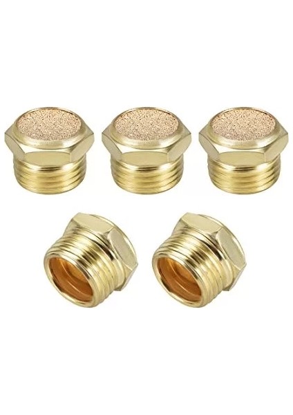 1/4 Sinter Bronz Susturucu Kısa Tip