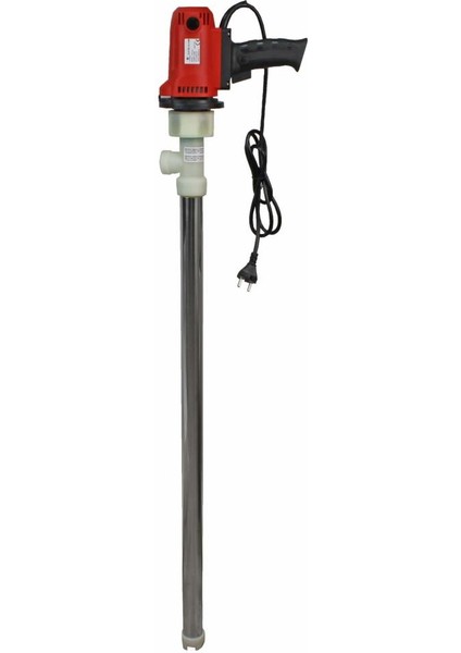 Paslanmaz Elektrikli Yağ, Mazot, Varil Pompası 200LT/DK 1200 Watt