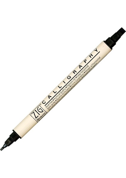 Kaligrafi Kalemi Metalik MS-3400 010 Pure Black