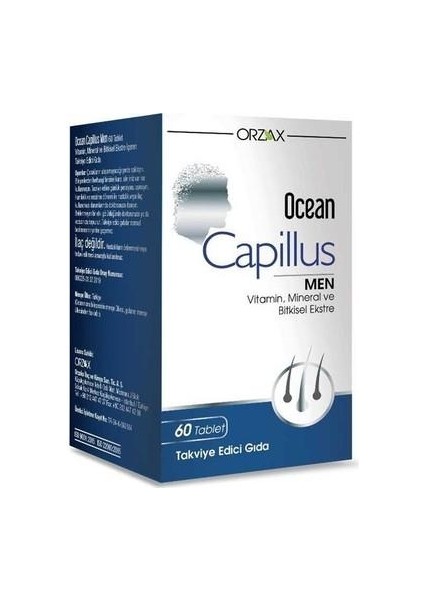 Ocean Orzax Ocean Capillus Men 60 Tablet