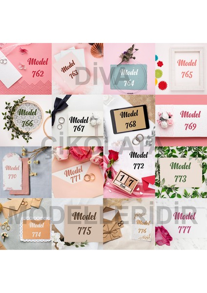 Söz Nişan Nikah Çikolatası 72 Adet Madlen Çikolata