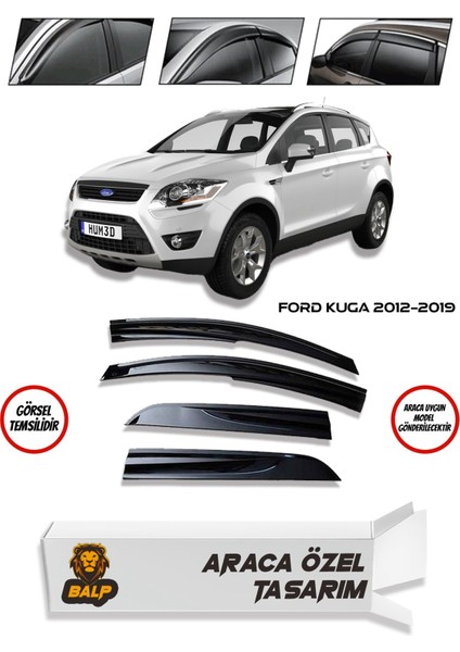 Ford Kuga Cam Rüzgarlığı 4lü 2012-2019 Arası fiyatları