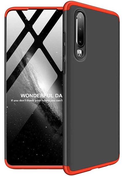 Huawei Y7 Prime 2019 Gkk Kılıf 360 Derece Tam Koruma