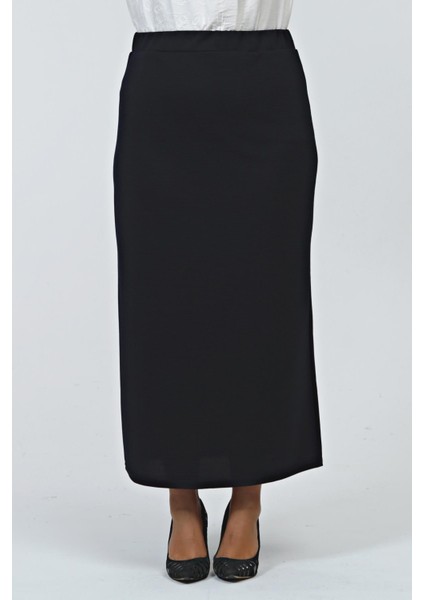 Kadın Büyük Beden Ottoman Çelik Kalem Etek Kışlık Örme Kumaş indirimleri