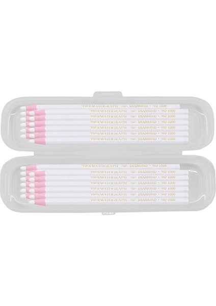 Diamond China Marker Ipli Kalem Işaretleme Kalemi Beyaz 24 Adet