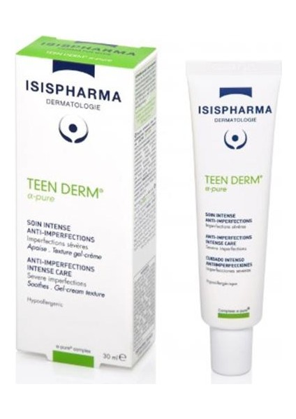 Teen Derm Yoğun Bakım Kremi 30 ml