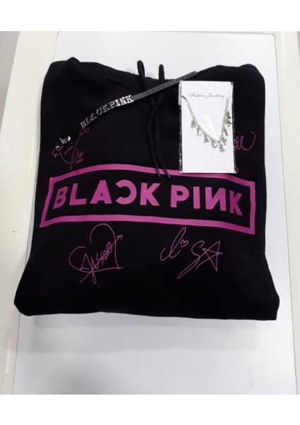 Blackpınk Swetshirt Kolye Bileklik
