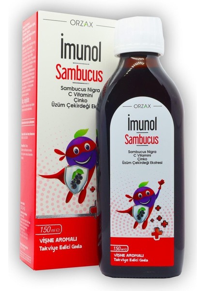 Ocean Imunol Sambucus Sıvı Takviye Edici Gıda 150 Ml