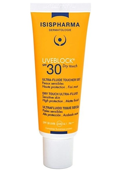 Uveblock Spf 30+ Dry Touch Ultra Fluid 40 ml