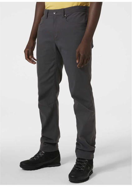 Holmen 5 Pocket Pant Gri Erkek Pantolon 62897-980