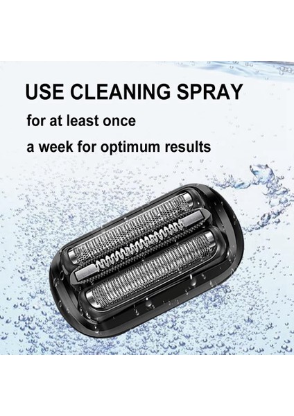 Braun Series 5, Tıraş Makineleri 5020S, 5018S, 5050CS, 6020S, 6075CC, 6072CC Için 53B Tıraş Makinesi Folyosu ve Kesici Yedek Parça (Yurt Dışından)
