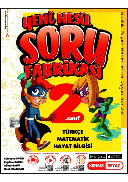 2.Sınıf Soru Fabrikası+Çalışma Defterim 2 Kitap