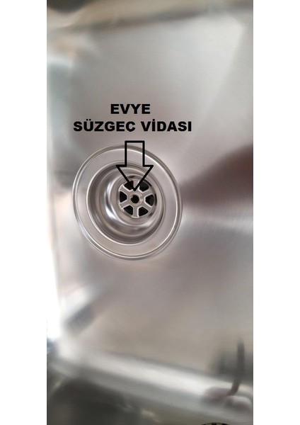 Tekdekor Teka Franke 3 Adet Evye Sifon Süzgeç Vidası 2.5cm fiyatları