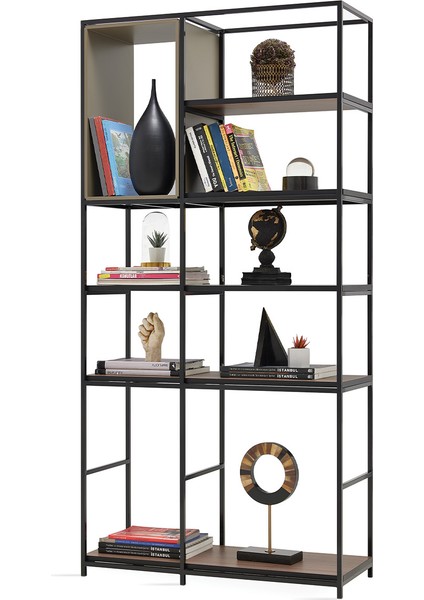 Hampton Kitaplık - Vizon Raf