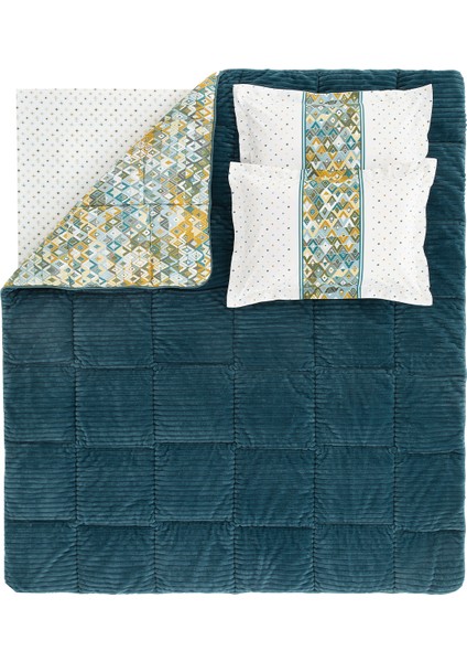 Bedding Diamond Tek Kişilik Triola Set - Yeşil