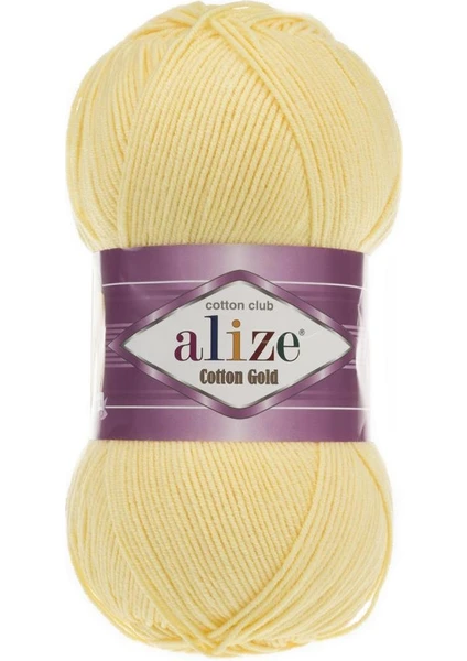 Cotton Gold Soft Sarı El Örgü Ipliği