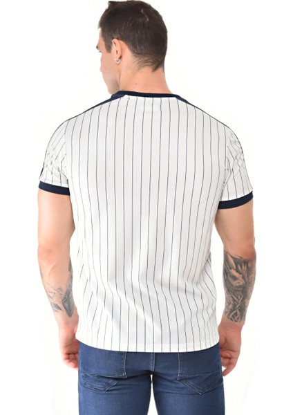 S.p.q.o.r Erkek T-Shirt Lıberalıs Beyaz