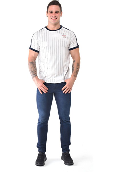 S.p.q.o.r Erkek T-Shirt Lıberalıs Beyaz