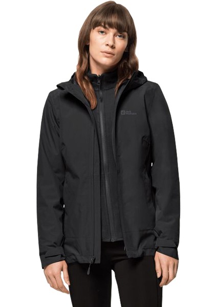 Moonrise 3In1 Jkt W Kadın Siyah Mont 1115621-6000