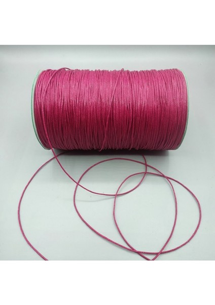 Mumlu Kordon Fuşya 1,1mm 500MTR