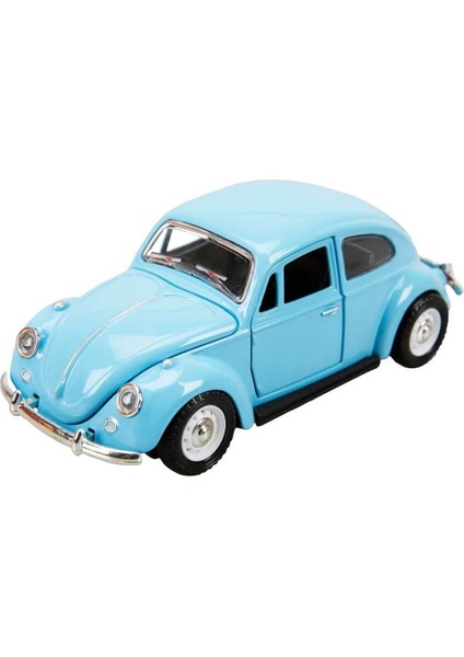 Dekoratif Hediye Mavi Çek-Bırak Metal Vosvos Araba Dıe Cast Büyük Boy 12CM fiyatları