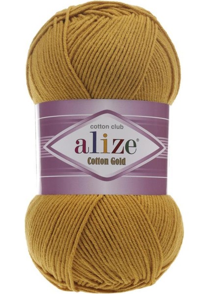 Cotton Gold Hardal Sarı El Örgü Ipliği