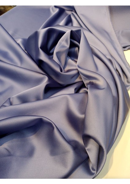 Kalın Asitat Likralı Saten Kumaş 150 cm Eninde