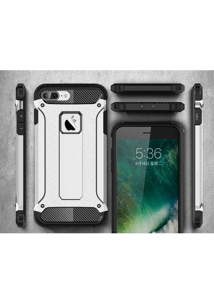 Apple iPhone 8 Kılıf Çift Katmanlı Tank Silikon Kapak fiyatları