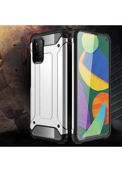 Galaxy A03S Kılıf Çift Katmanlı Tank Silikon Kapak fiyatları