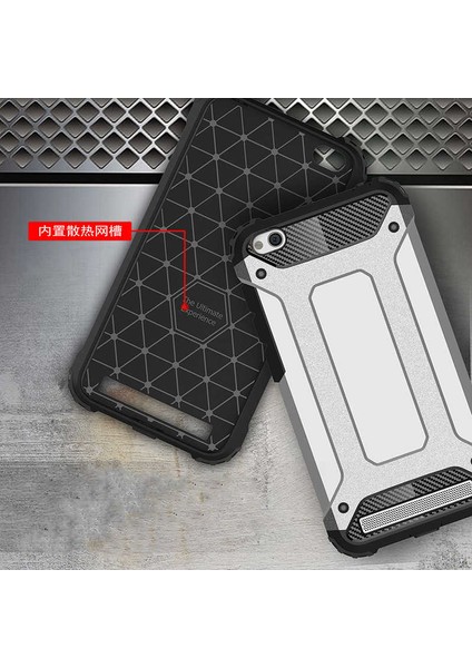 Xiaomi Redmi 5A Kılıf Çift Katmanlı Tank Silikon Kapak indirimleri