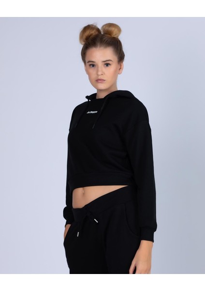 Logo 365 Dıgı Siyah Kadın Sweatshirt 341H3LW-005 modelleri