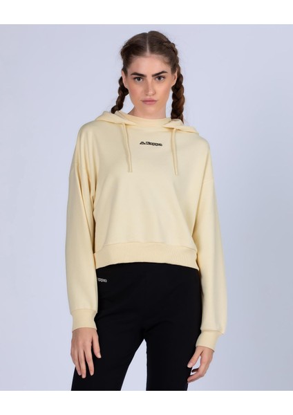 Logo 365 Digikadın Bej Eşofman Üst