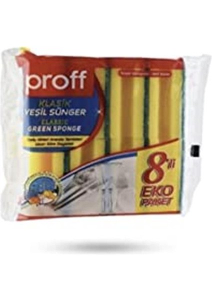 Bulaşık Süngeri 8’li