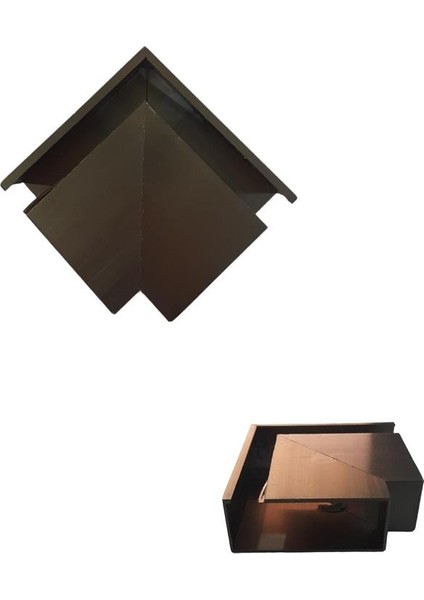 80X30 90 Derece Yandan Kanallı Dirsek 1 Adet