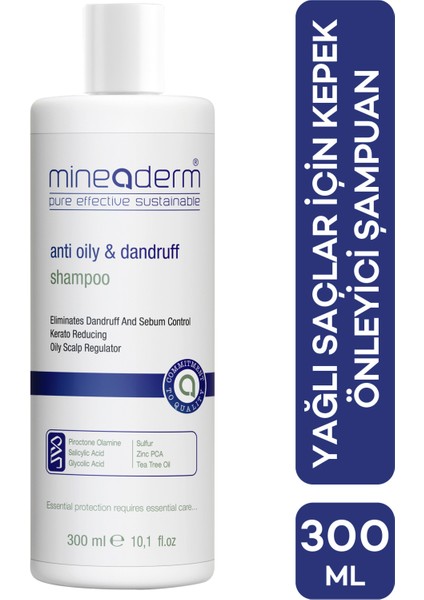 Anti Oily & Dandruff Shampoo Yağlanma ve Kepek Karşıtı Şampuanı