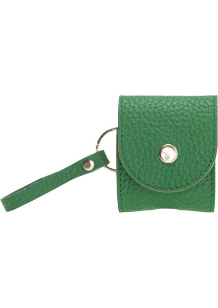 Apple Airpods 2.nesil Uyumlu Deri Kılıf Mai Snap Erc4 Yeşil fiyatları