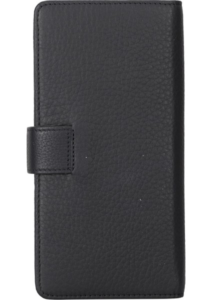 Coppet 6.7 Inch Uyumlu Deri Kartlıklı Kılıf Erc1 Siyah modelleri