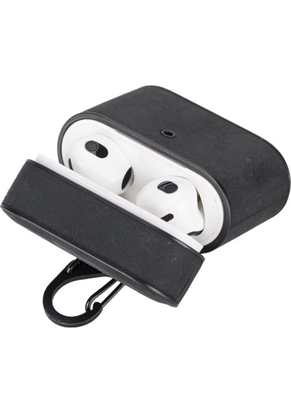 Casquet Apple Airpods 3.nesil Uyumlu Deri Kılıf G1 Siyah fiyatları