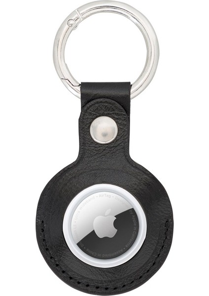 Apple Airtag Uyumlu Deri Anahtarlık Arta Rst1 Siyah fiyatları