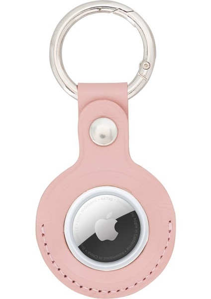 Apple Airtag Uyumlu Deri Anahtarlık Arta Nu2 Pembe fiyatları