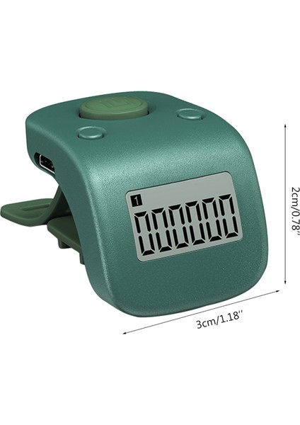 Dijital Sayaç Tesbihmatik - Kırmızı (Yurt Dışından)