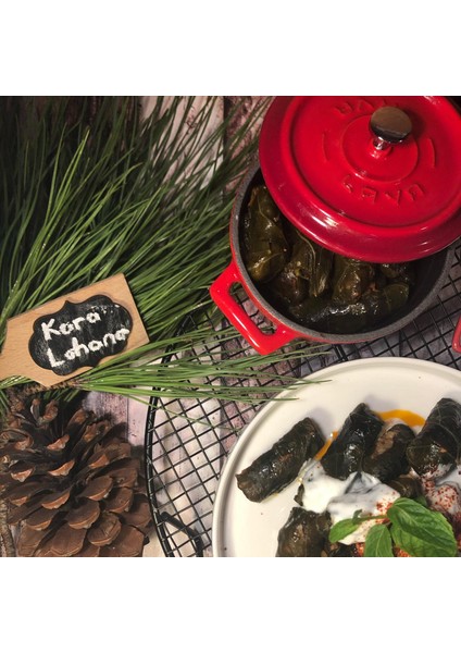 Döküm Yuvarlak Tencere. Trendy Çap(Ø) 12CM. - Siyah fiyatları