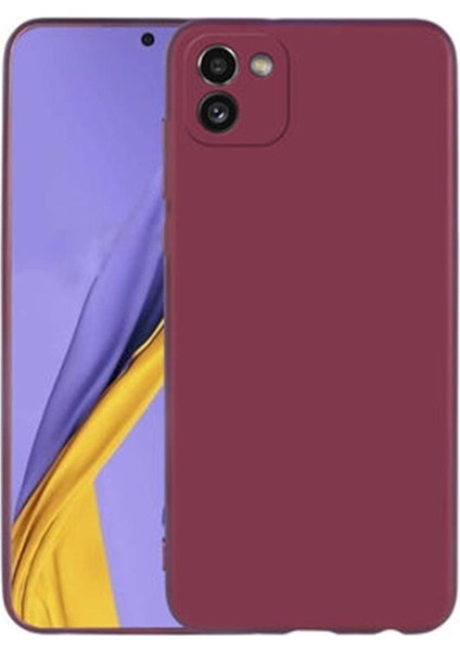 Galaxy A03 Kılıf Kamera Çıkıntılı Soft Silikon