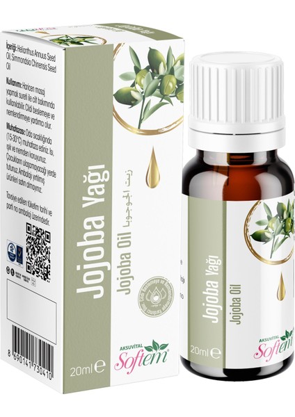 Jojoba Yağı 20 Ml.