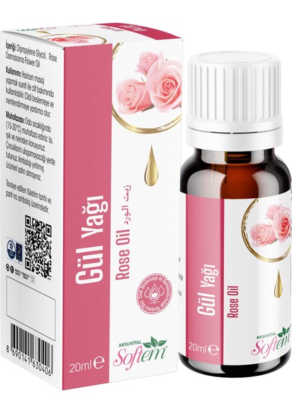 Gül Yağı 20 Ml.