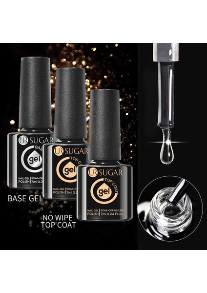 Ur Sugar Base Gel Top Coat Set