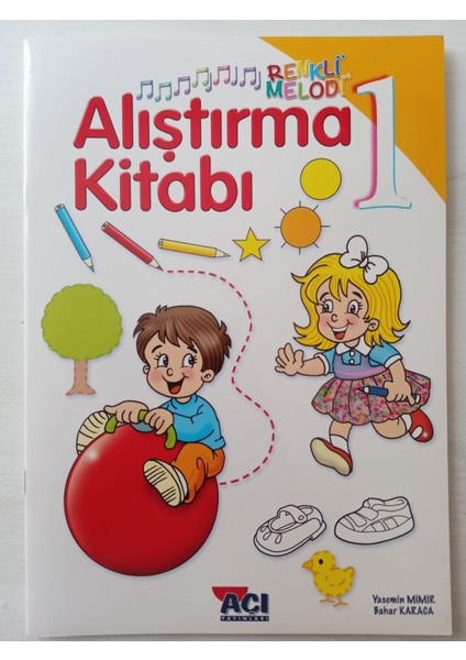 Açı Yayınları Renkli Melodi Okul Öncesi Eğitim Seti 12 Kitap (Ciltli)