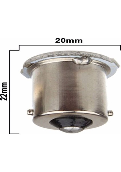 Stop Sinyal Geri Vites LED Ampul 12V Cob LED Beyaz